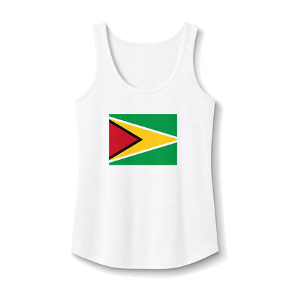 Guyana Flag Tank Top — "Guyanese Swag" Women's Cotton Tank