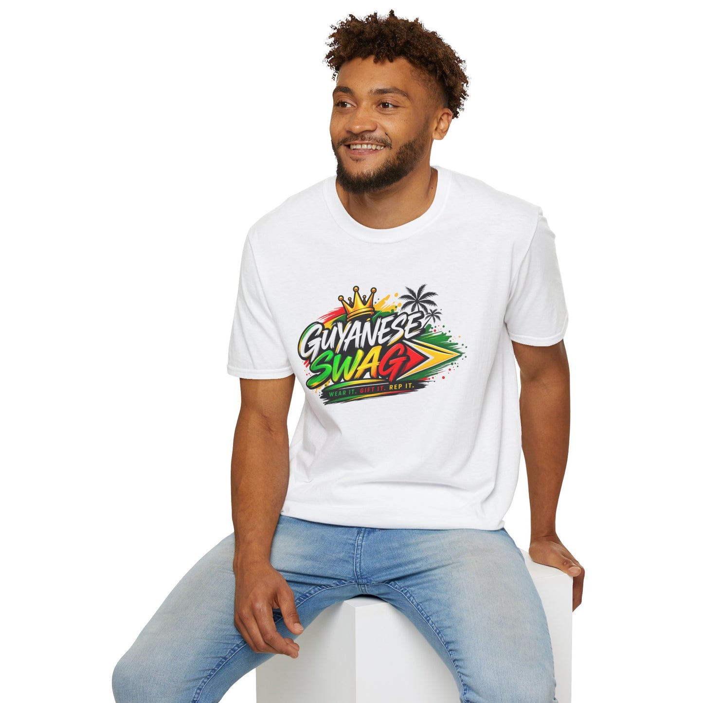 Guyanese Swag T‑Shirt — Bold Caribbean Pride Graphic Tee