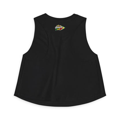 Guyana Flag Crop Top — Women's Patriotic Sleeveless Tank