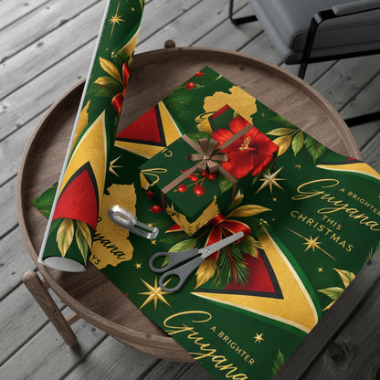 Guyana Christmas wrapping paper A Brighter Guyana This Christmas – product image 14