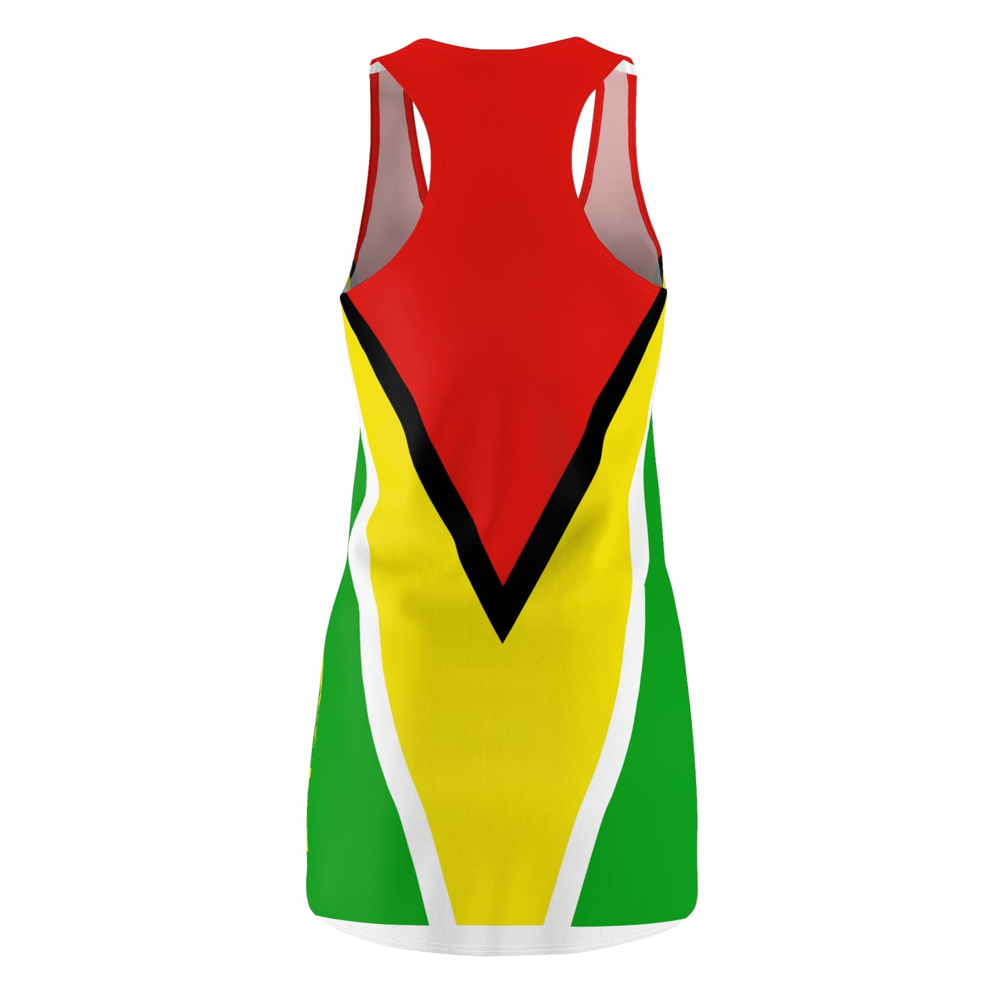 Guyana Flag Racerback Dress - "Guyanese Swag"