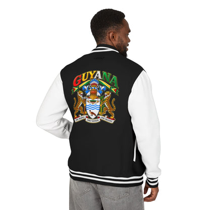 Guyana Crest Letterman Jacket — Guyanese Swag Varsity Jacket