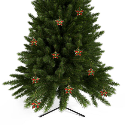 Guyana Ceramic Christmas Ornament – 5 Shapes & Multipacks