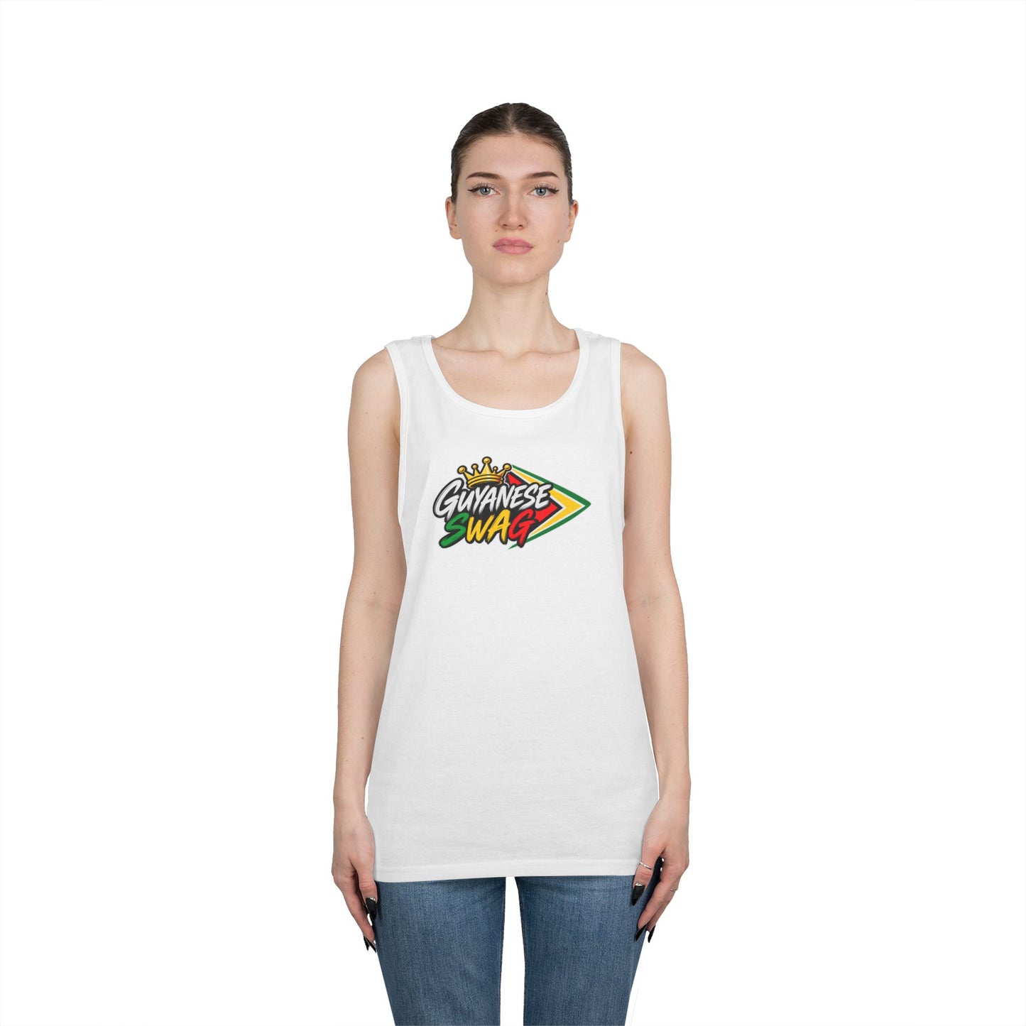 Guyanese Swag Guyana Flag Tank Top