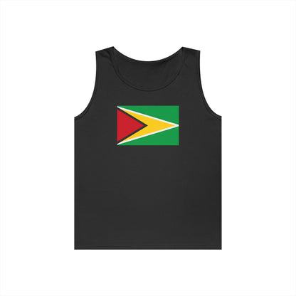 Guyana Flag Tank Top — 'Guyanese Wap' Pride Graphic