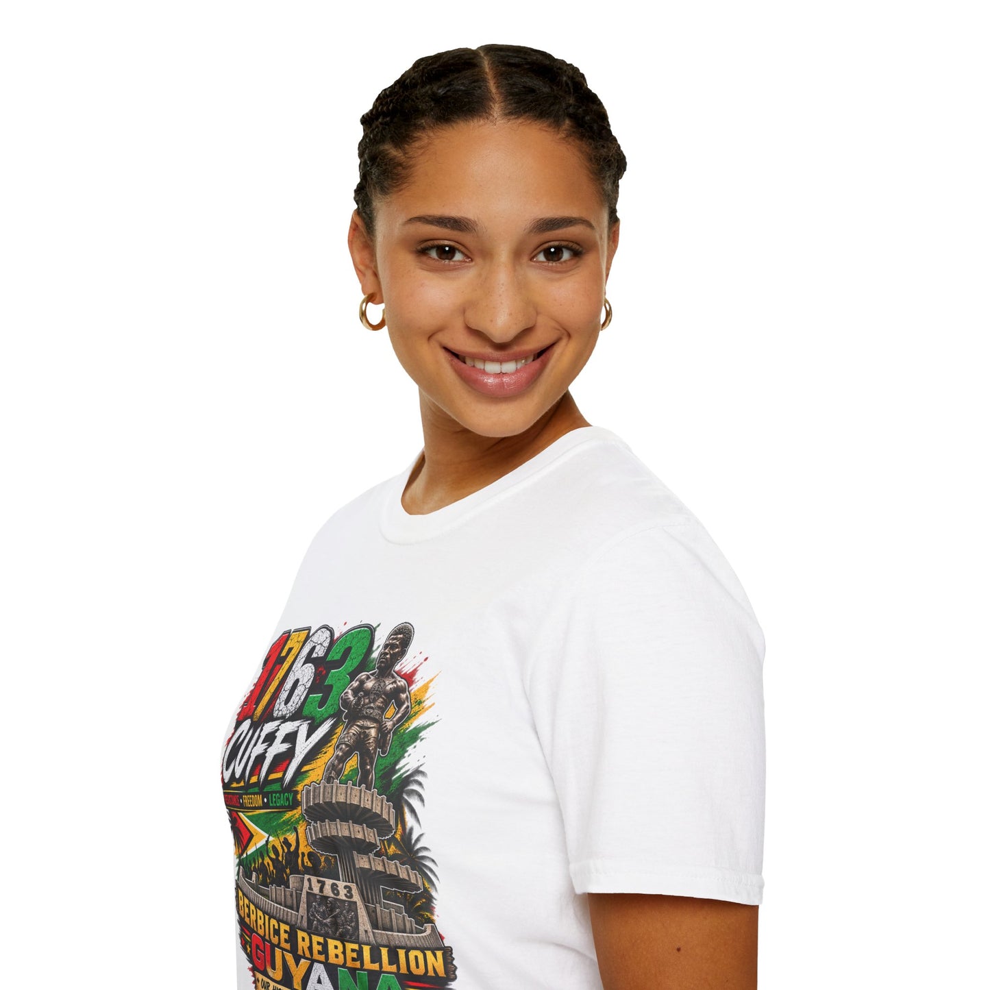1763 Cuffy T-Shirt — Guyana Rebellion Tribute Tee