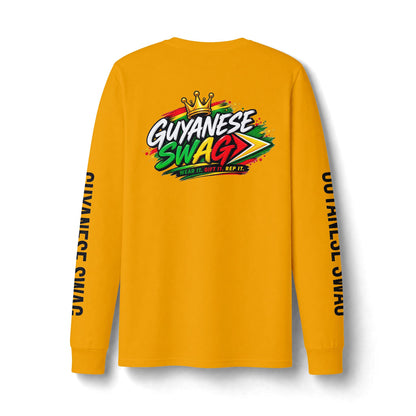 Guyana 'Don't Banga Mary With Me' Long Sleeve Tee — Guyanese Swag Graphic