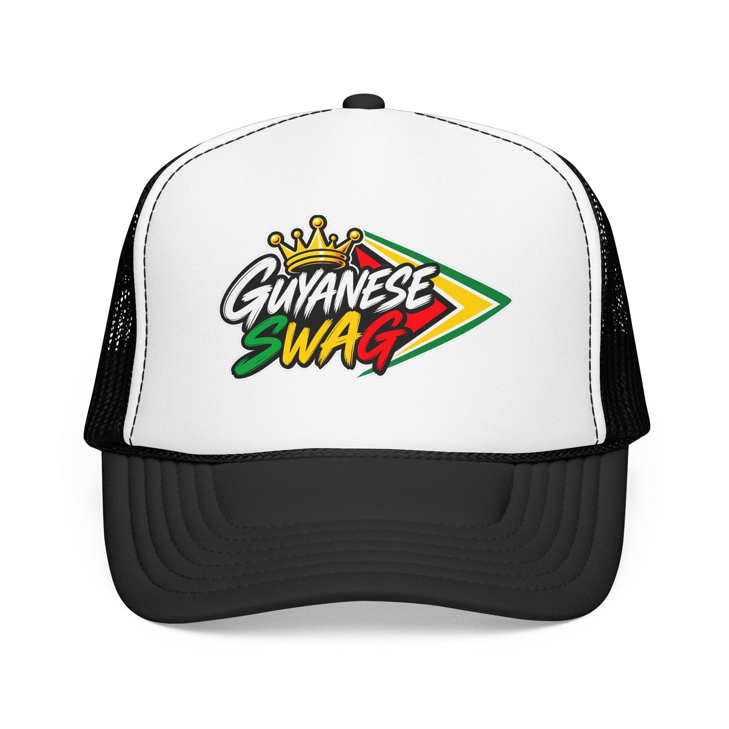 Guyanese Swag Trucker Hat Foam Mesh Cap