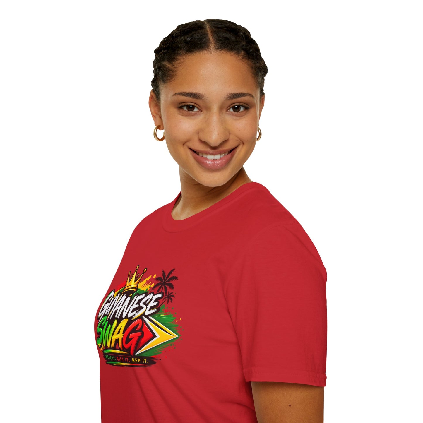 Guyanese Swag T‑Shirt — Bold Caribbean Pride Graphic Tee
