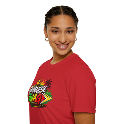 Guyanese Swag T‑Shirt — Bold Caribbean Pride Graphic Tee