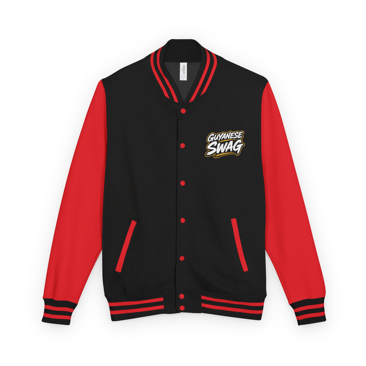 Guyana Crest Letterman Jacket — Guyanese Swag Varsity Jacket