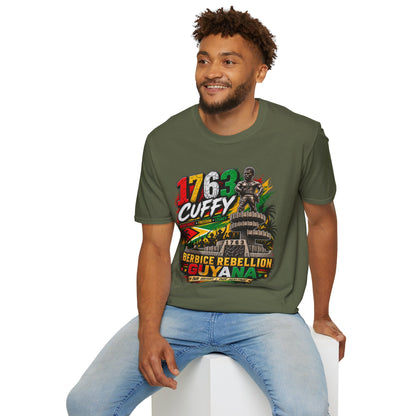 1763 Cuffy T-Shirt — Guyana Rebellion Tribute Tee