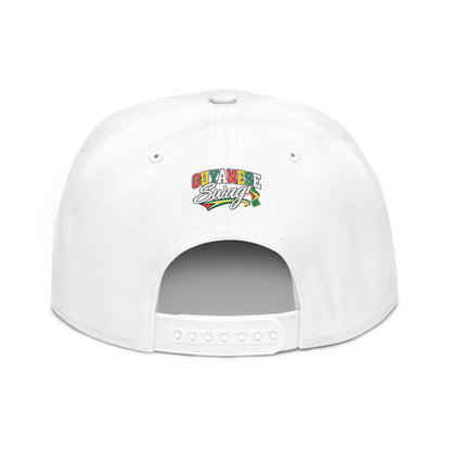 Guyana Flag Snapback Hat — Embroidered Guyanese Pride Cap