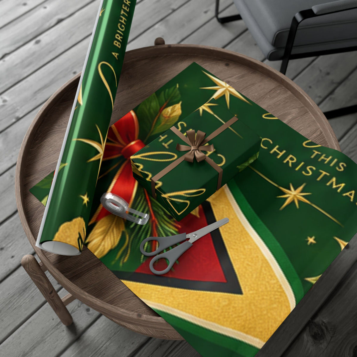 Guyana Christmas wrapping paper A Brighter Guyana This Christmas – product image 20