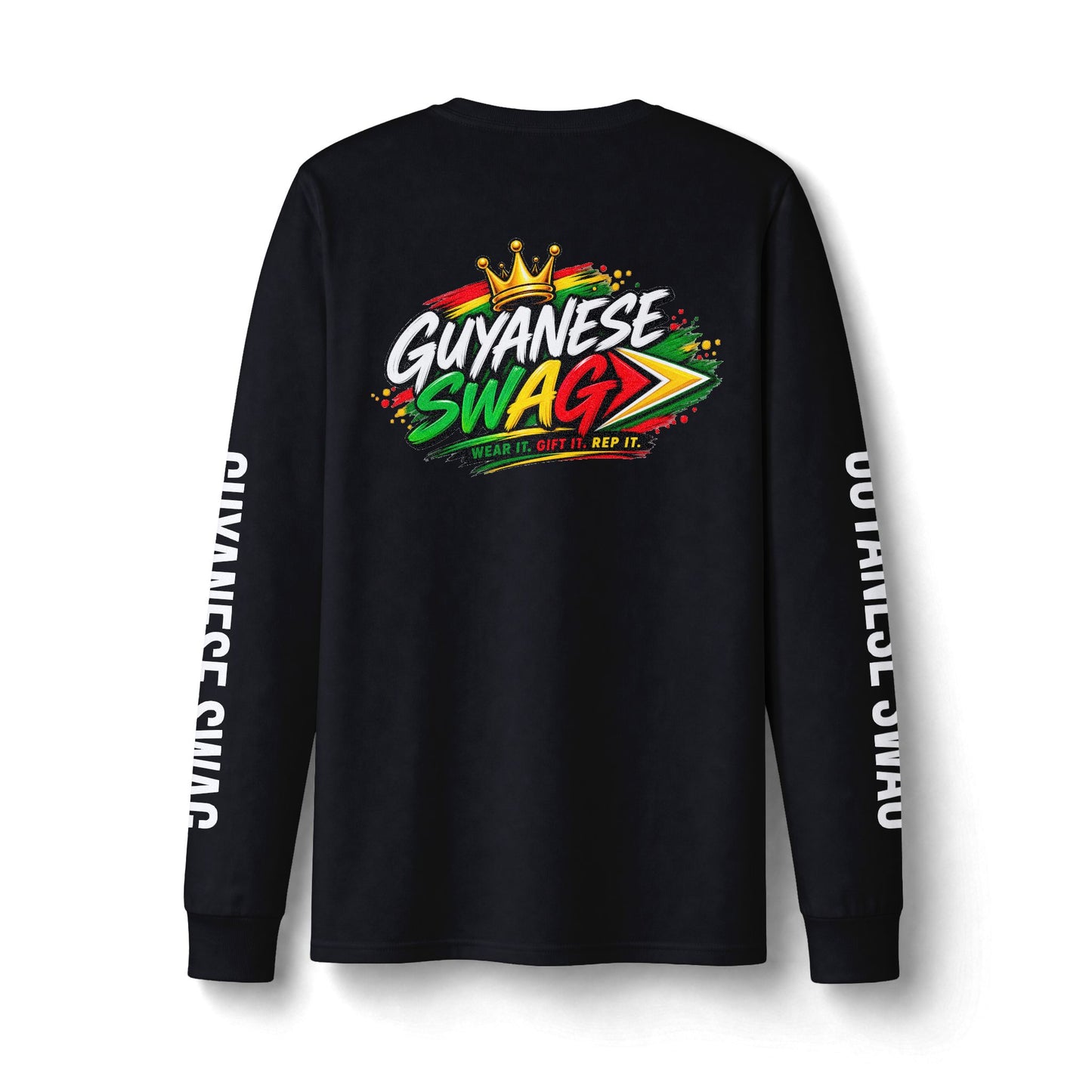 Guyana 'Don't Banga Mary With Me' Long Sleeve Tee — Guyanese Swag Graphic