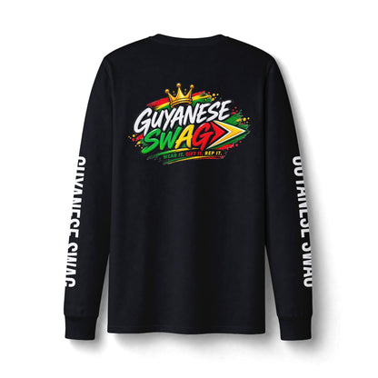 Guyana 'Don't Banga Mary With Me' Long Sleeve Tee — Guyanese Swag Graphic