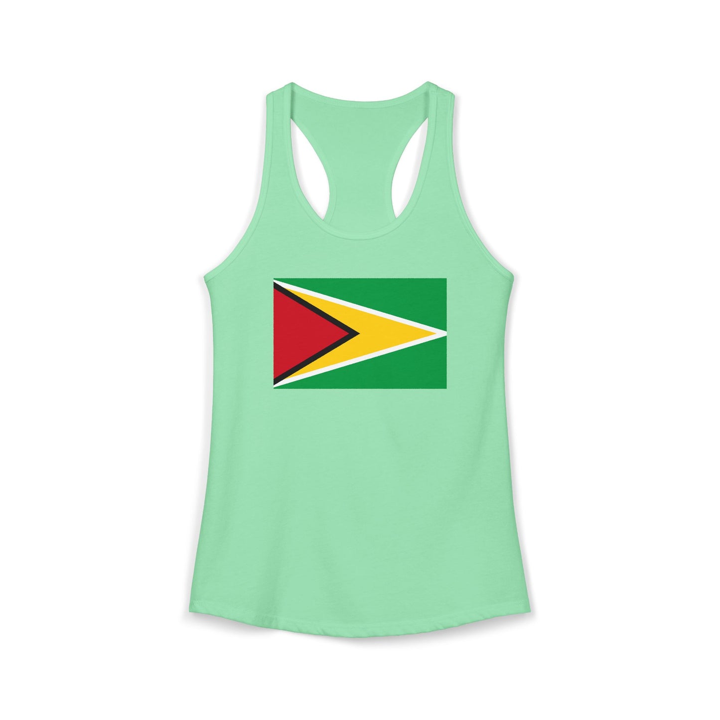 Guyana Flag Women's Ideal Guyanese Swag Racerback Tank
