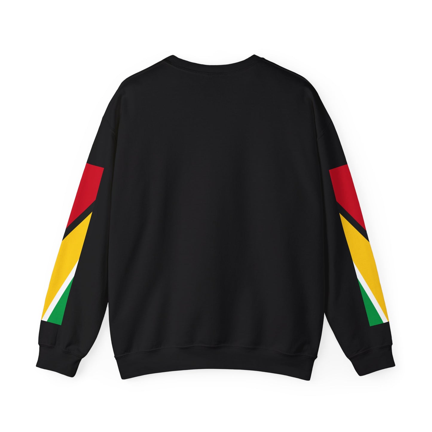 Guyana Flag Crewneck Sweatshirt — One People, One Nation Graphic