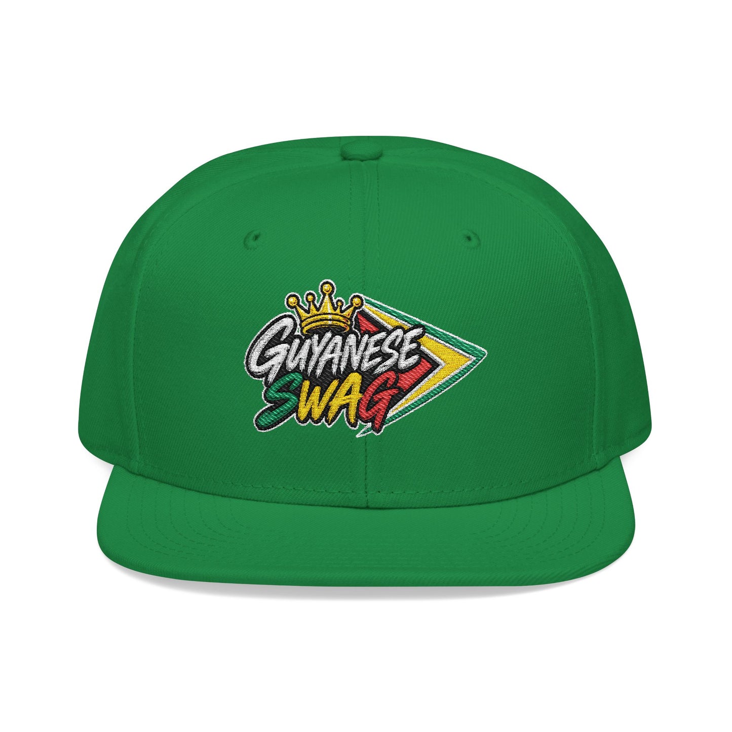 Guyanese Swag Guyana Flag Snapback Hat