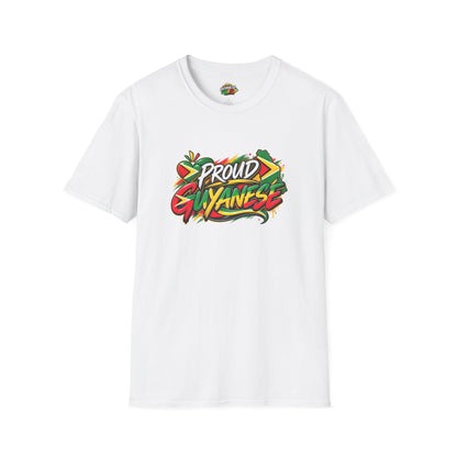Proud Guyanese T-Shirt — Vibrant Flag-Inspired Pride Tee