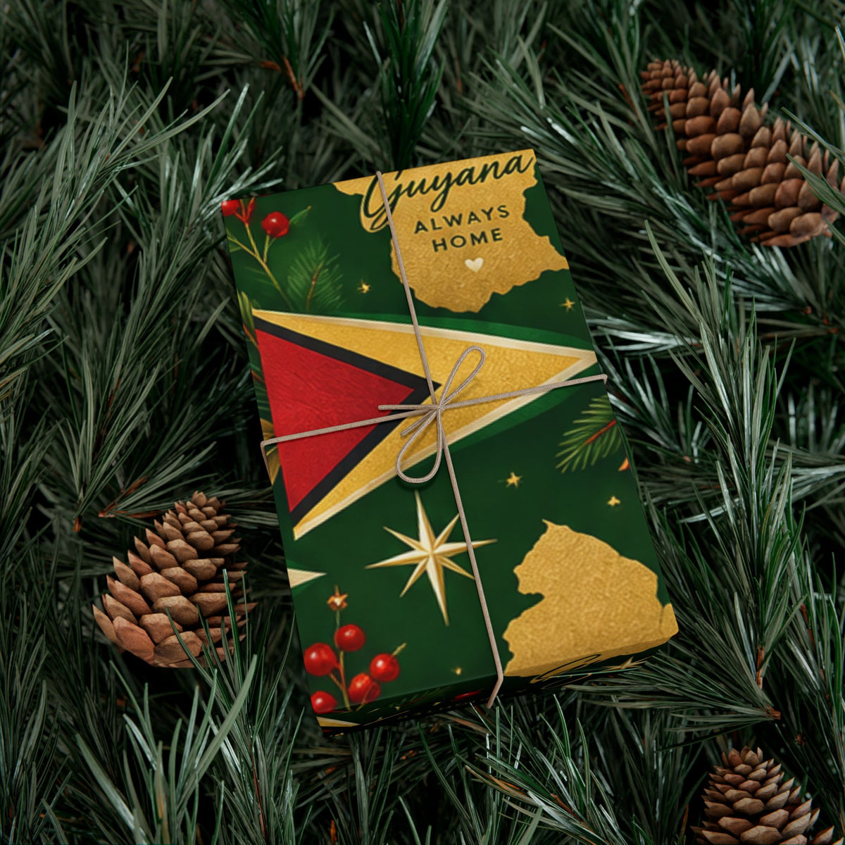 Guyana Christmas wrapping paper A Brighter Guyana This Christmas – product image 18