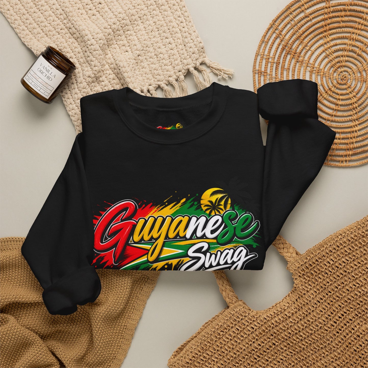 Guyanese Swag Crewneck Sweatshirt