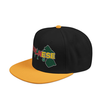 Guyanese Swag Guyana Map Snapback Hat