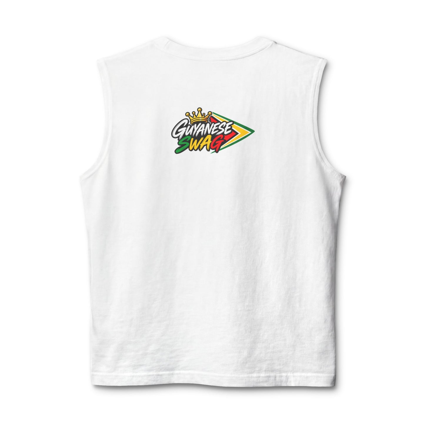 Guyana Flag Muscle Tank — "Guyanese Swag" Patriotic Sleeveless Shirt