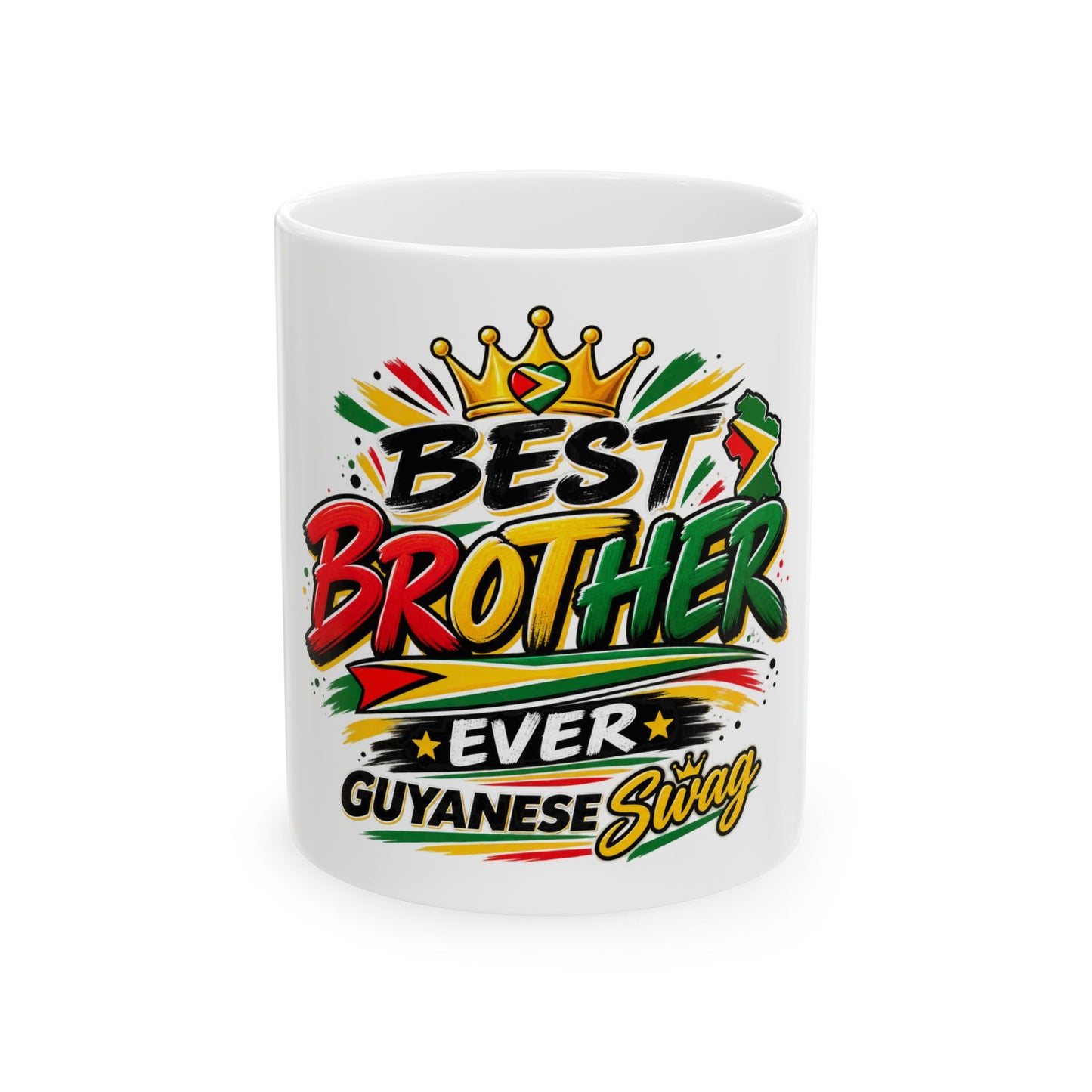 Best Brother Ever Guyanese Swag Ceramic Mug