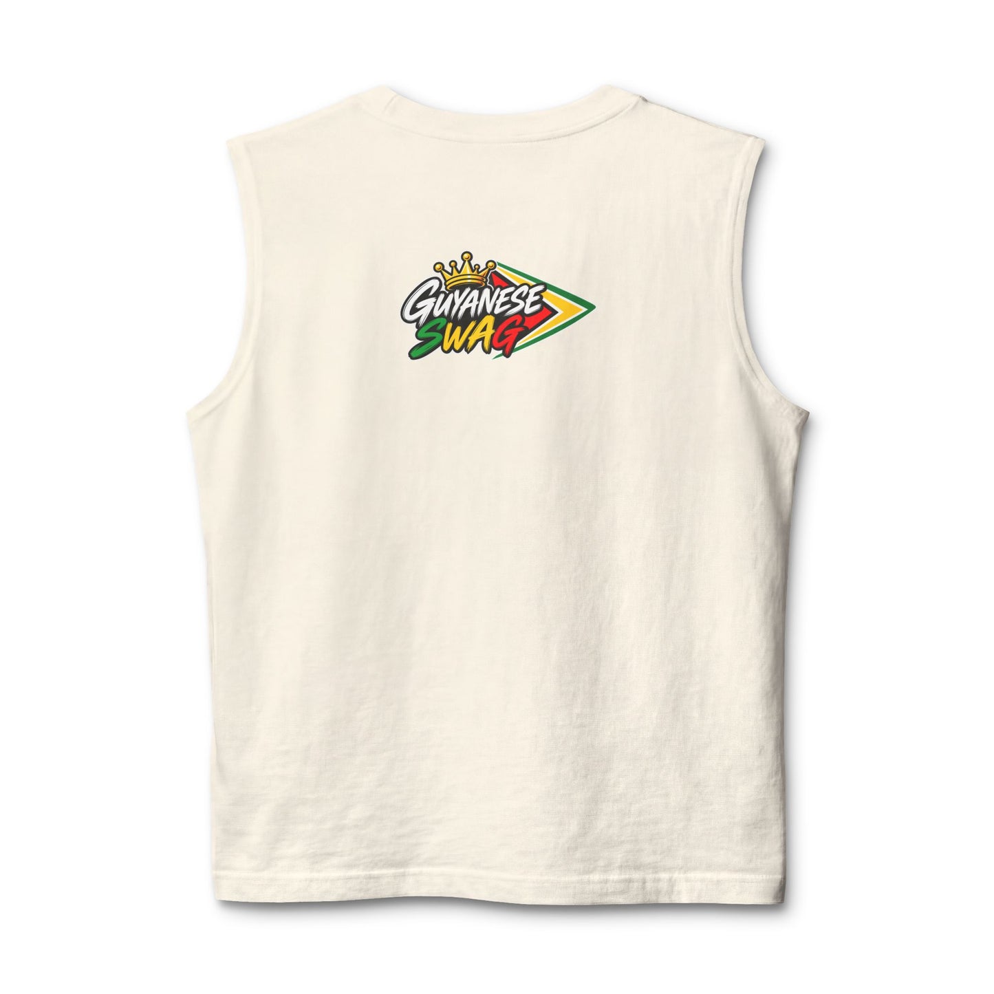 Guyana Flag Muscle Tank — "Guyanese Swag" Patriotic Sleeveless Shirt