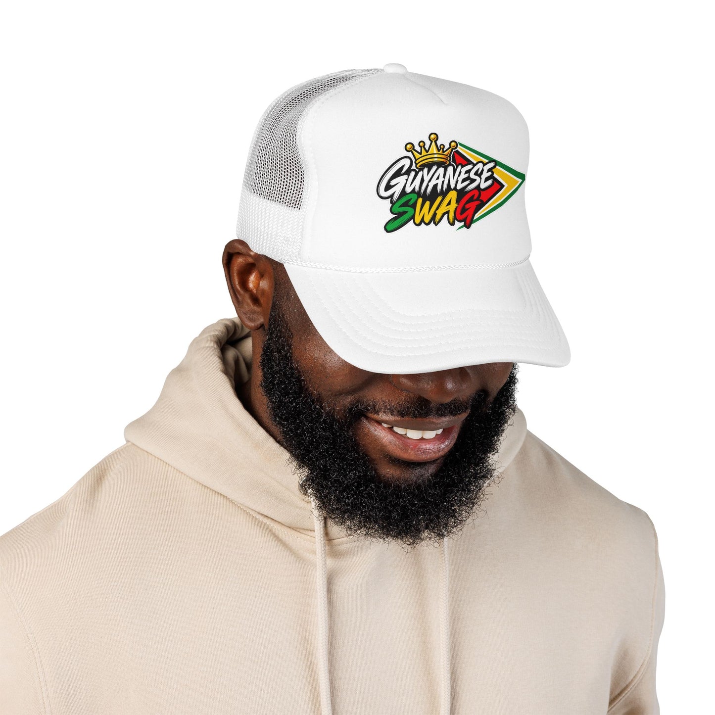 Guyanese Swag Trucker Hat Foam Mesh Cap