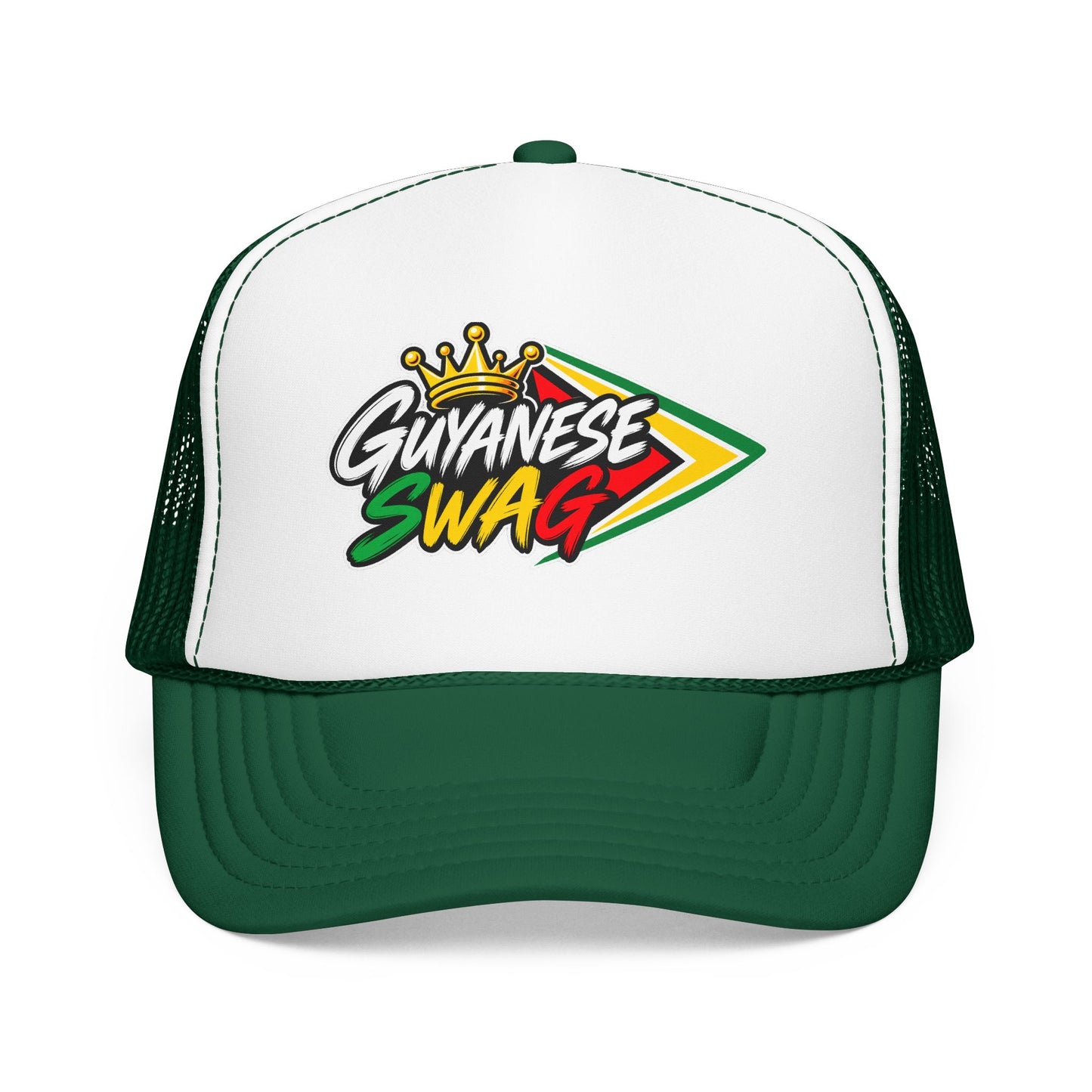Guyanese Swag Trucker Hat Foam Mesh Cap
