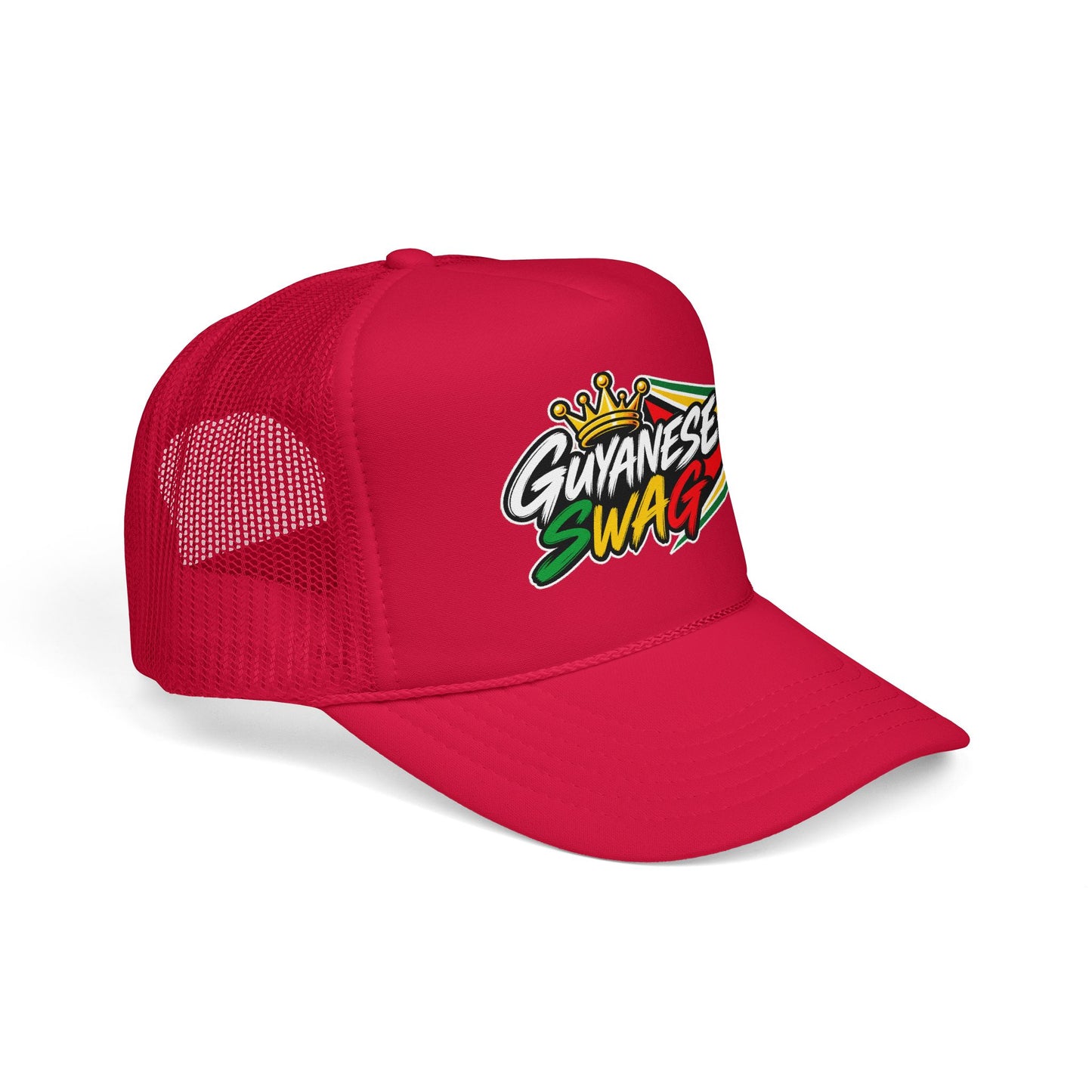 Guyanese Swag Trucker Hat Foam Mesh Cap