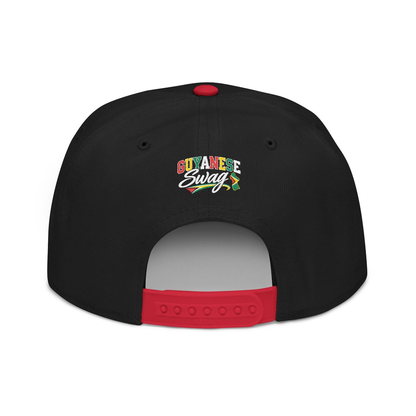Guyana Flag Snapback Hat — Embroidered Guyanese Pride Cap
