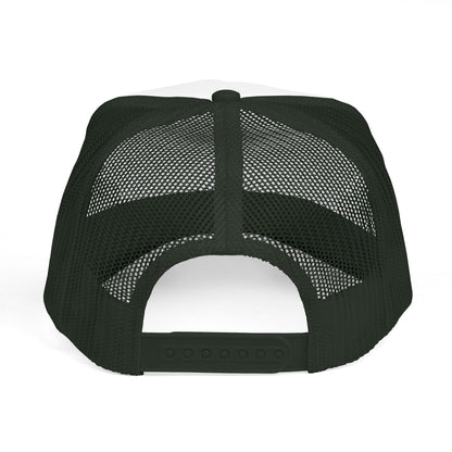 Guyanese Queen Trucker Hat — Foam Mesh Cap with Crown Script