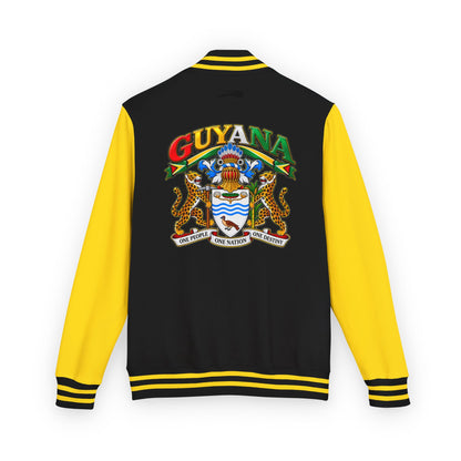 Guyana Crest Letterman Jacket — Guyanese Swag Varsity Jacket