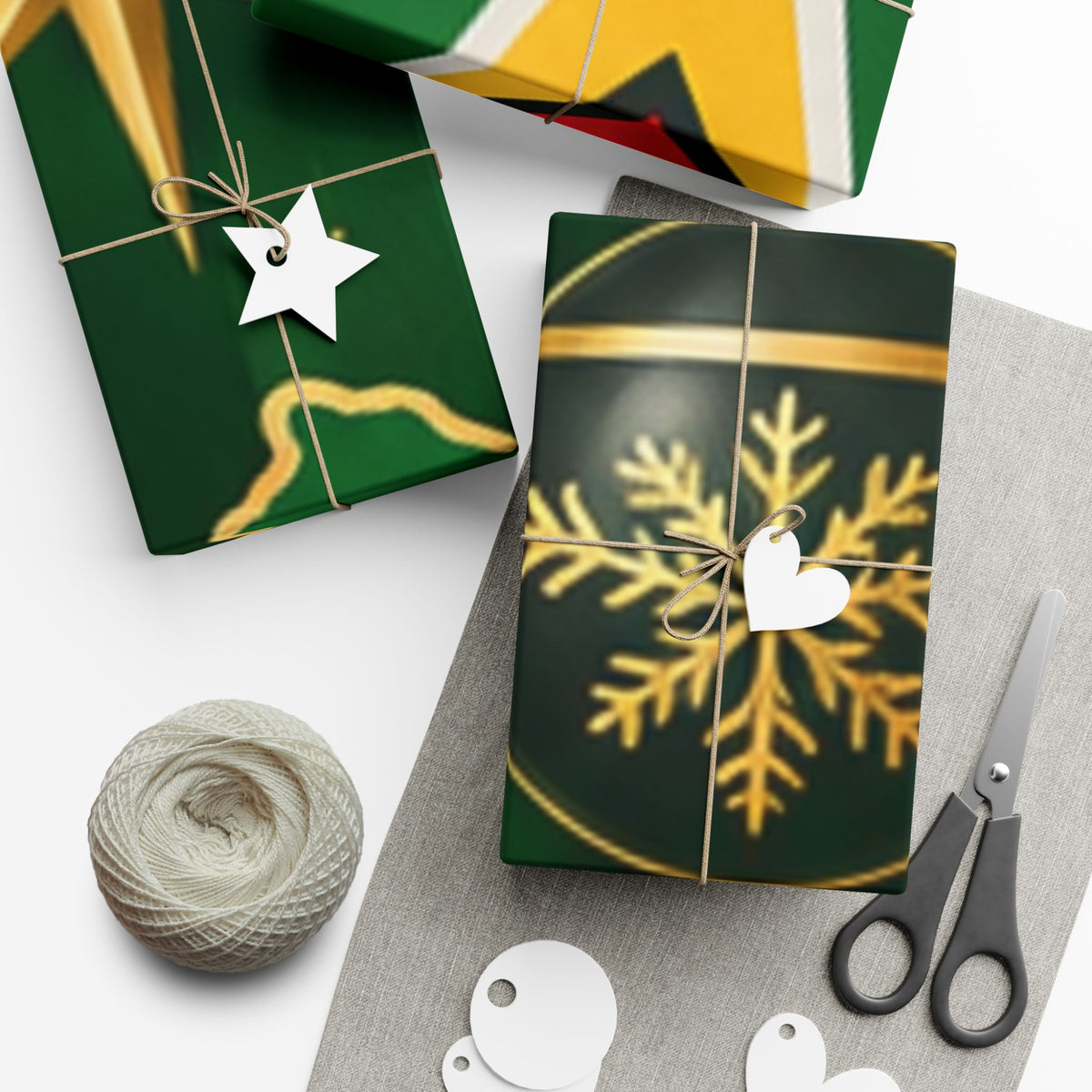 Guyana 592 Christmas wrapping paper festive holiday gift wrap – product image 10