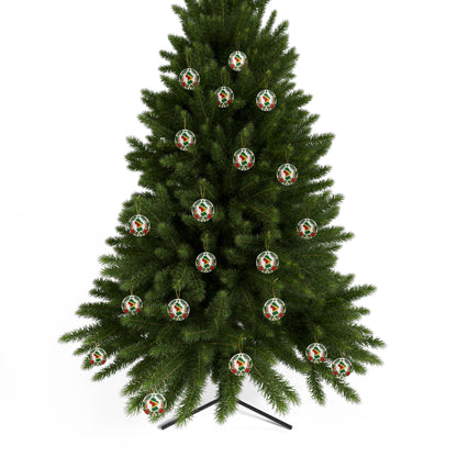 Guyana Ceramic Christmas Ornament – 5 Shapes & Multipacks