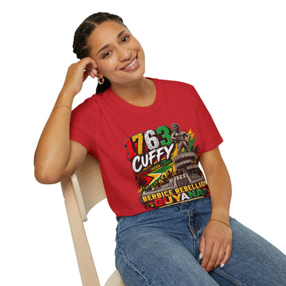 1763 Cuffy T-Shirt — Guyana Rebellion Tribute Tee