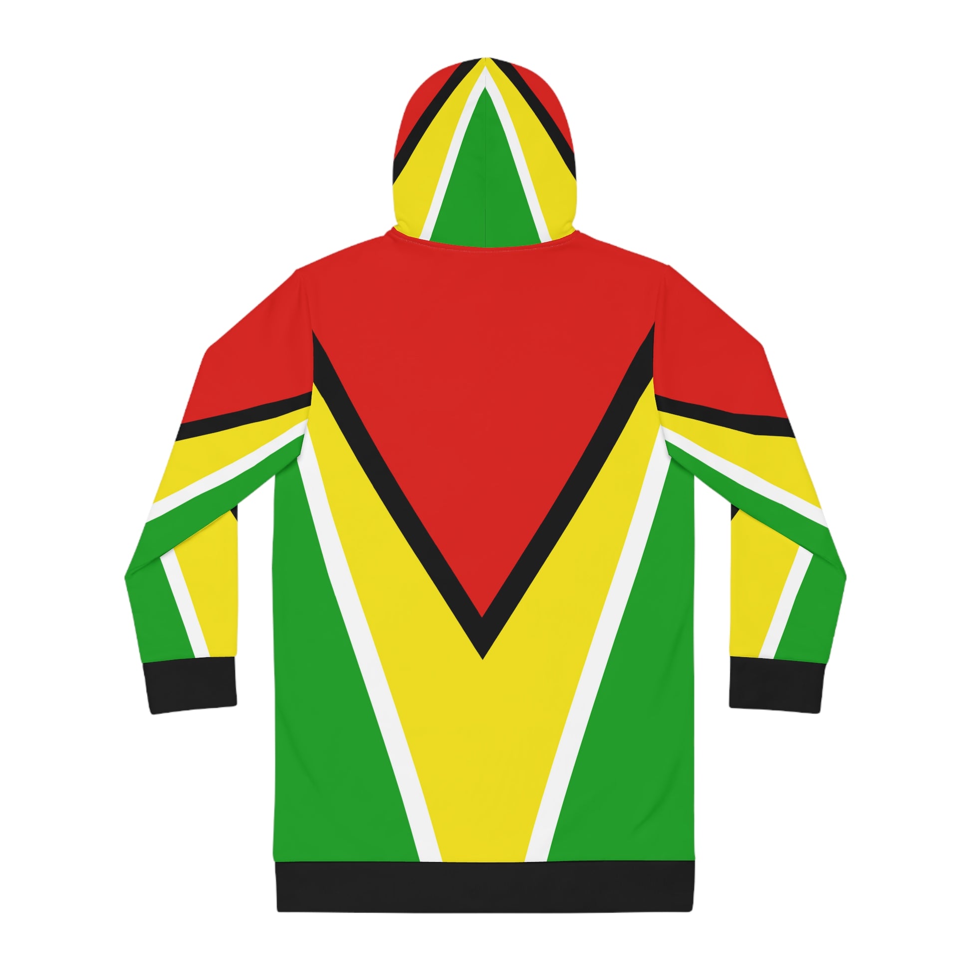 Guyana Flag Women's Hoodie Dress by Guyanese Swag.