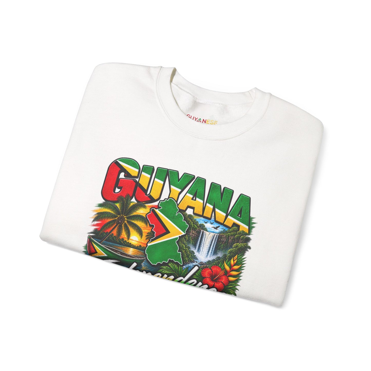 Guyana Independence Crewneck Sweatshirt – May 26, 1966 National Pride