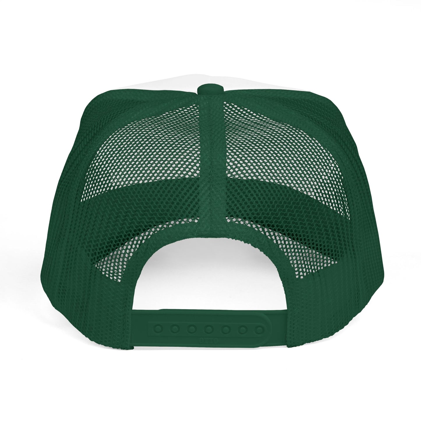 Guyana Flag Trucker Hat — Foam Mesh Cap with Retro Distressed Flag Design