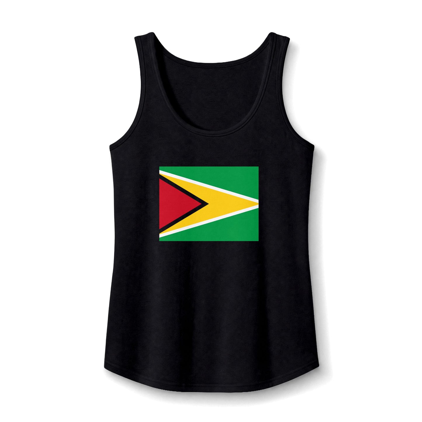 Guyana Flag Tank Top — "Guyanese Swag" Women's Cotton Tank