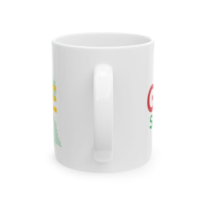 Guyanese Swag Ceramic Mug – Colorful Guyana Map Coffee Cup (11oz/15oz)