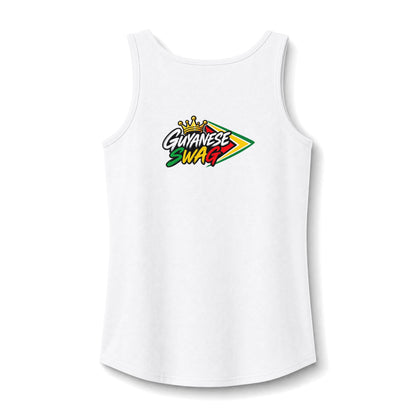 Guyana Flag Tank Top — "Guyanese Swag" Women's Cotton Tank
