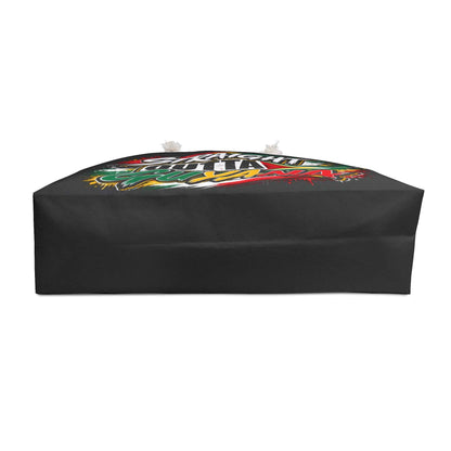 Straight Outta Guyana Weekender Bag — Guyanese Flag Travel Tote