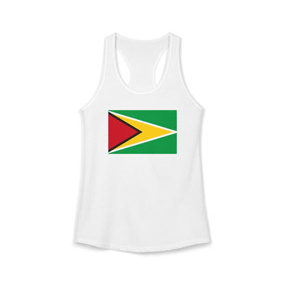 Guyana Flag Women's Ideal Guyanese Swag Racerback Tank