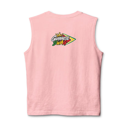 Guyana Flag Muscle Tank — "Guyanese Swag" Patriotic Sleeveless Shirt