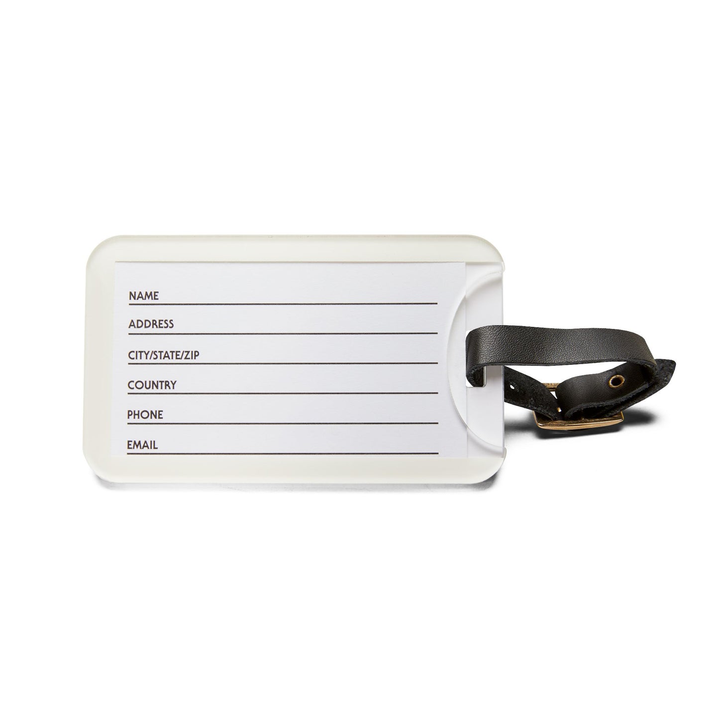 Straight Outta Guyana Luggage Tag — Reggae Flag Travel ID