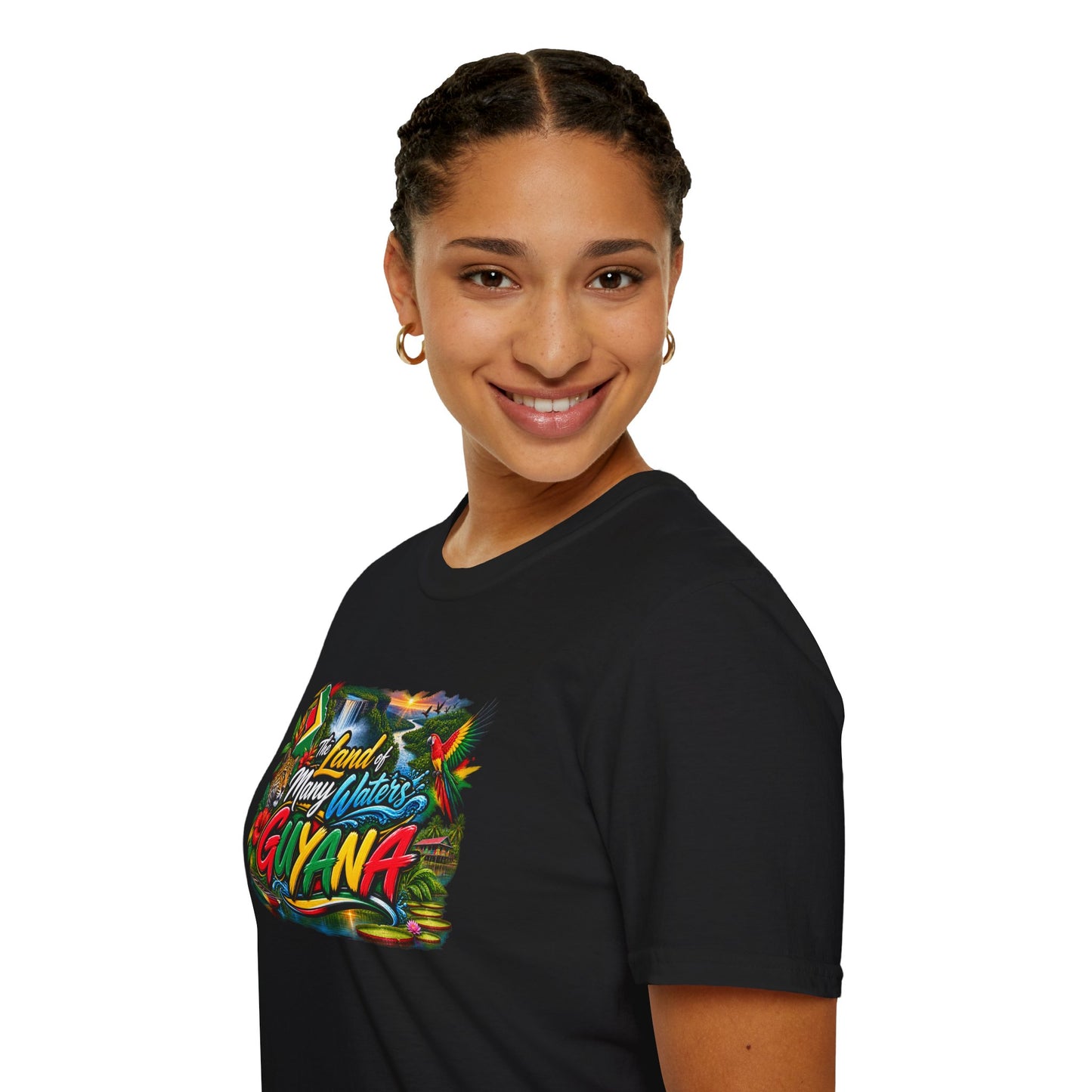 Guyana 'Land of Many Waters' Graphic T-Shirt